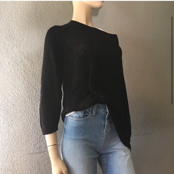 Mirasol Black knitting sweater size:XL - Picture 4 of 12